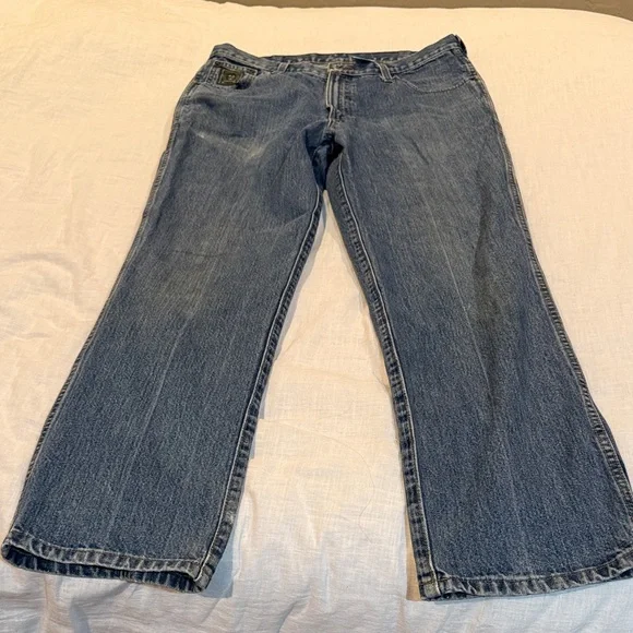 Cinch Men’s Blue Jeans – Classic Fit – Western Denim – size 35 x 32 - Picture 3 of 8